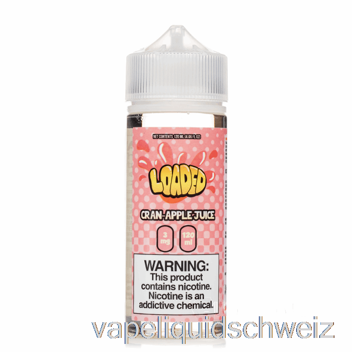 Cran Apple - Geladenes E-Liquid - Rücksichtslos - 120 Ml 0 Mg Vape Ohne Nikotin